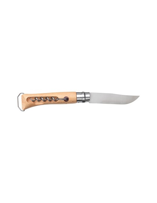 Opinel No 10 Tire-Bouchon Décapsuleur en fourreau