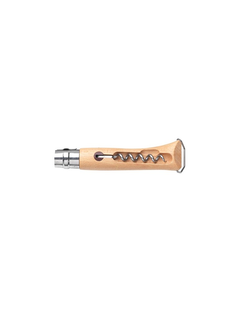 Opinel No 10 Tire-Bouchon Décapsuleur en fourreau