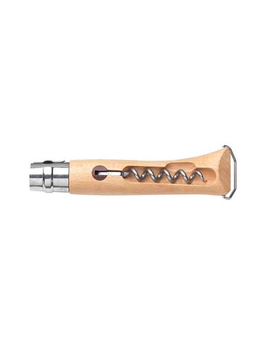 Opinel No 10 Tire-Bouchon Décapsuleur en fourreau