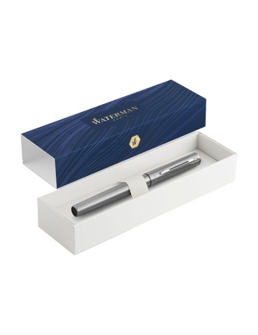 Waterman Graduate Chrom CT Stylo Roller - encre noire