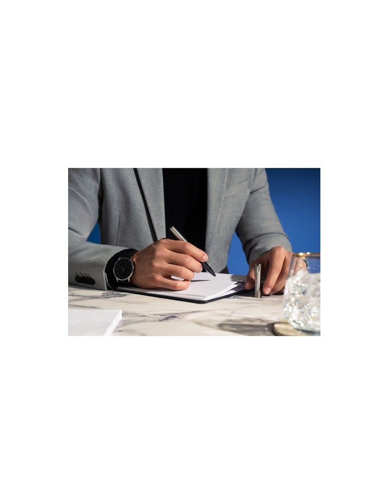 Waterman Graduate Chrom CT Stylo Roller - encre noire