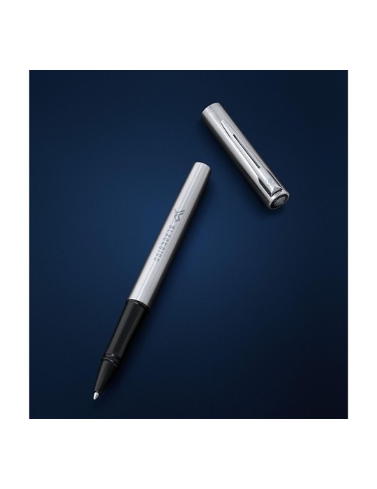Waterman Graduate Chrom CT Stylo Roller - encre noire