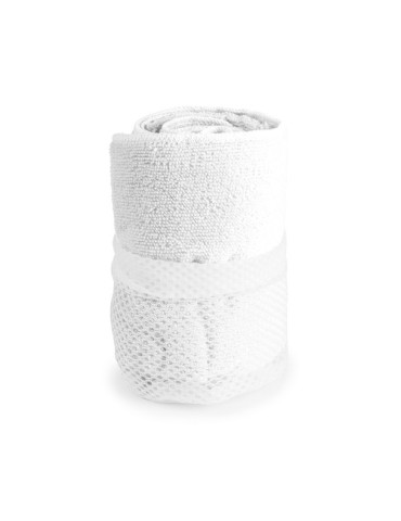 Serviette de sport personnalisé absorbante Gymnasio Couleurs : blanc