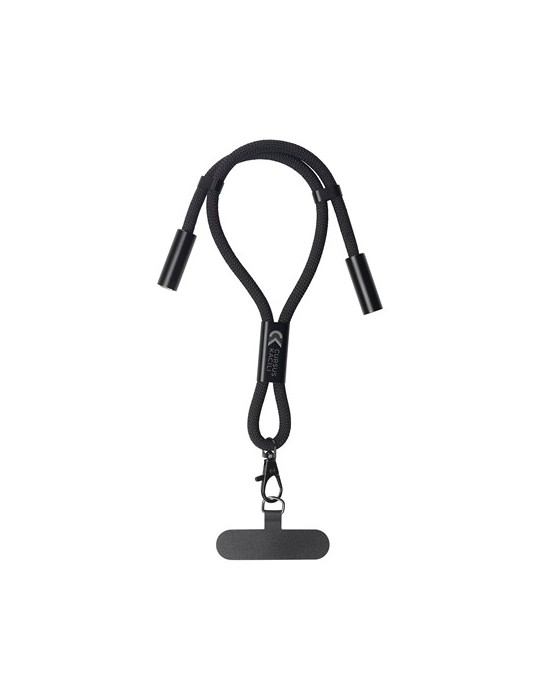 Wrist Lanyard 2-in-1 GRS RPET Load & Sync USB Cable