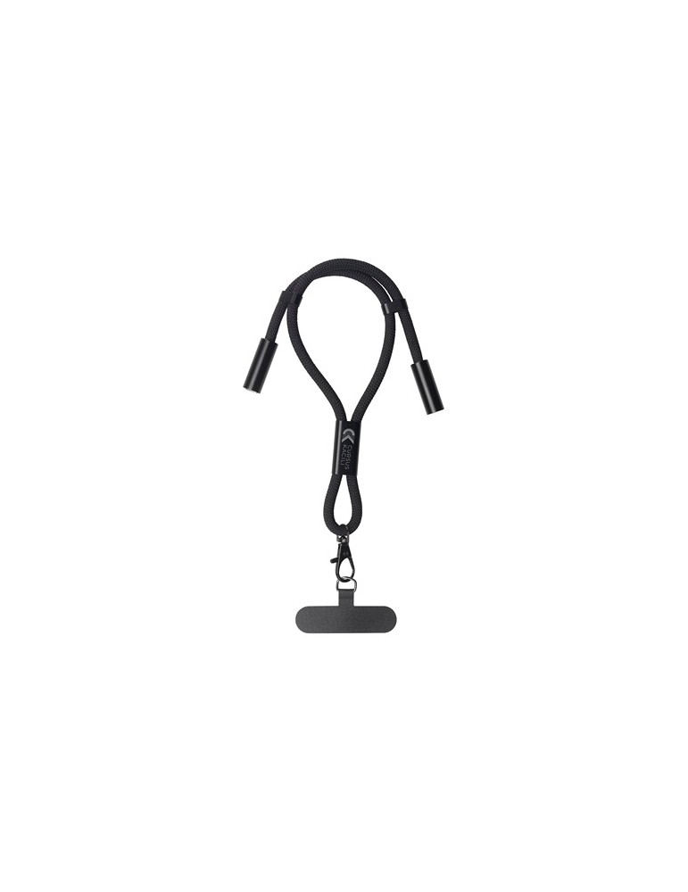Wrist Lanyard 2-in-1 GRS RPET Load & Sync USB Cable