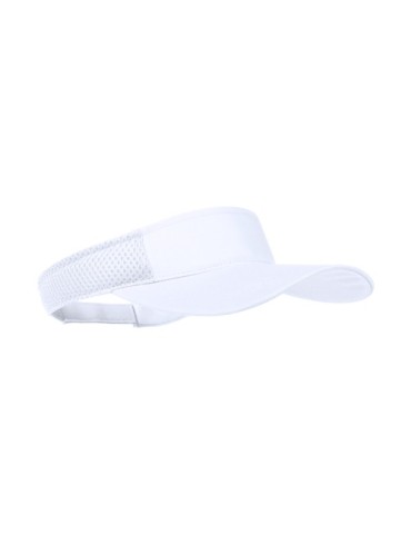 Visière publicitaire pratique Gonnax Couleurs : blanc