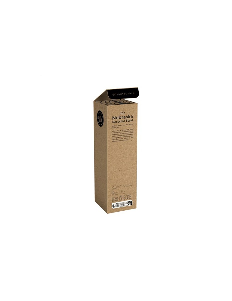 Nebraska RCS Recycled Steel 800 ml single wall