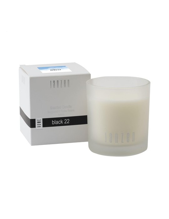 JANZEN Scented Candle Black 22 bougie parfumée