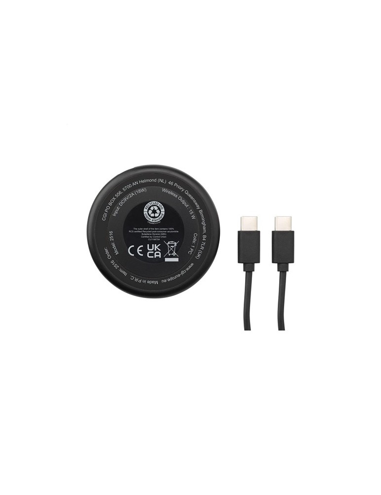 All-in-one RCS Recycled 15W Magnetic Wireless Charger