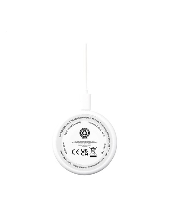 All-in-one RCS Recycled 15W Magnetic Wireless Charger