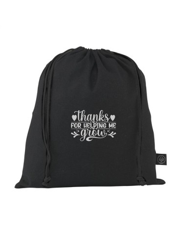 Gift Pouch GRS Recycled Cotton (150 g/m²) M