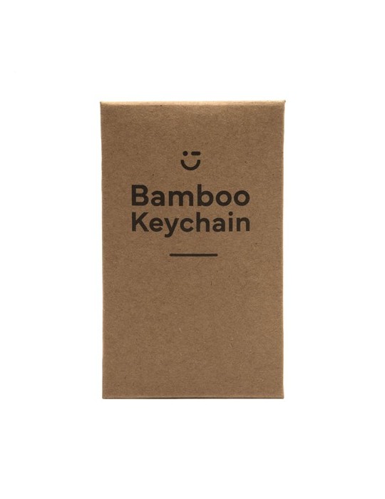 Bamboo Key Rectangle porte-clés