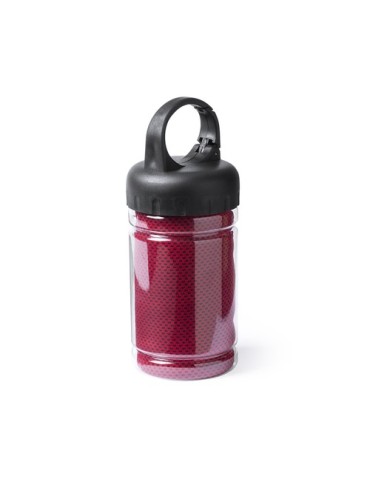 Serviette personnalisable rafraîchissante Rikat Couleurs : rouge