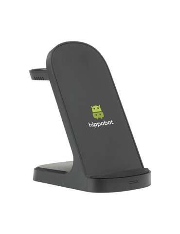 Triple-Up RCS Recycled ABS Wireless Charger Stand