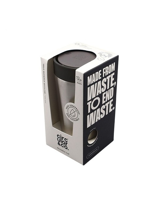 Circular&Co Recycled Stainless Steel Coffee Cup 340 ml