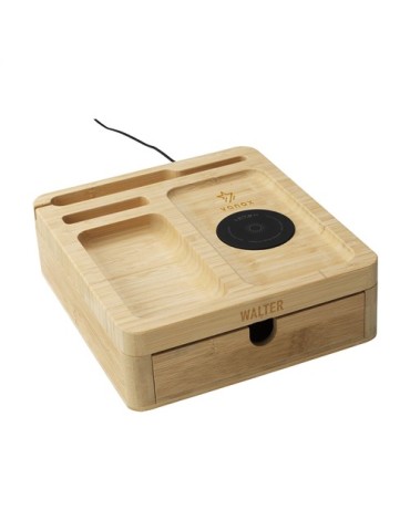Walter Bamboo Big Dock 15W organisateur et chargeur