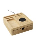 Walter Bamboo Big Dock 15W organisateur et chargeur