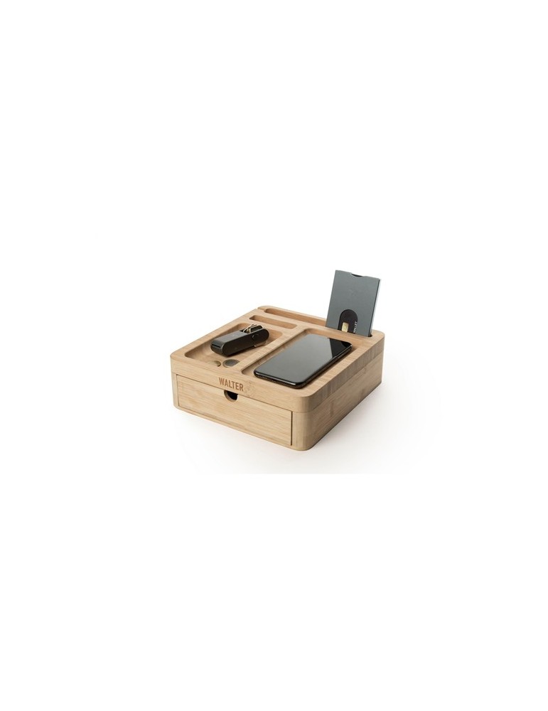 Walter Bamboo Big Dock 15W organisateur et chargeur