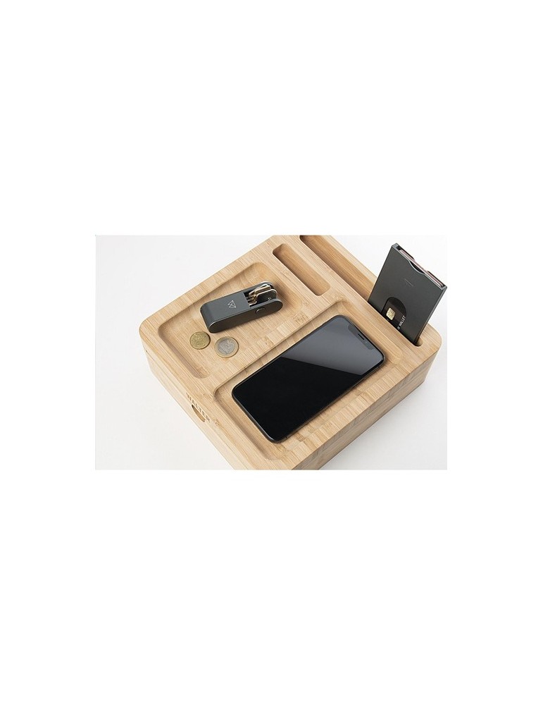 Walter Bamboo Big Dock 15W organisateur et chargeur