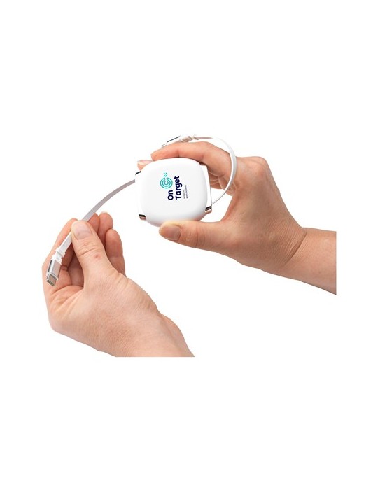 Reelio Retractable RCS R-ABS Charging Cable