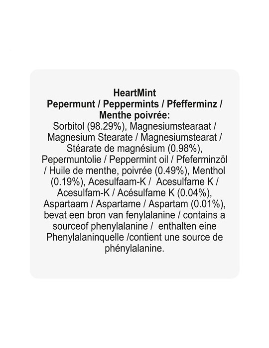 HeartMint pastilles à la menthe