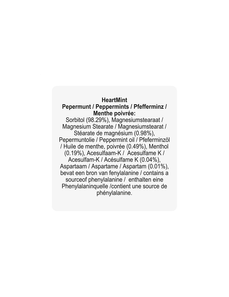 HeartMint pastilles à la menthe