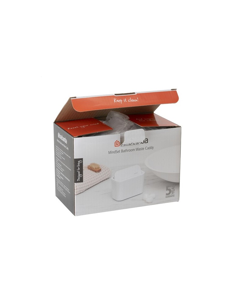 Brabantia Mindset Poubelle de salle de bain