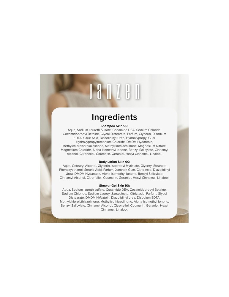 JANZEN Skin 90 Coffret Lettre - 3 items