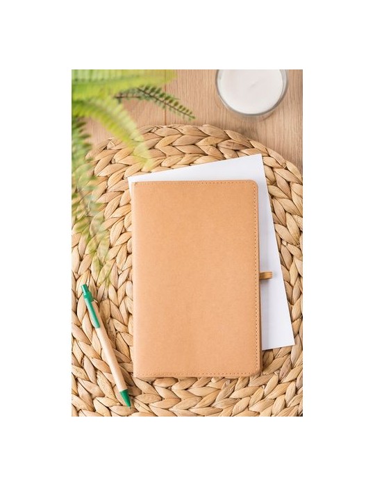 Carnet A5 en papier kraft Personnalisé - Cadeau entreprise