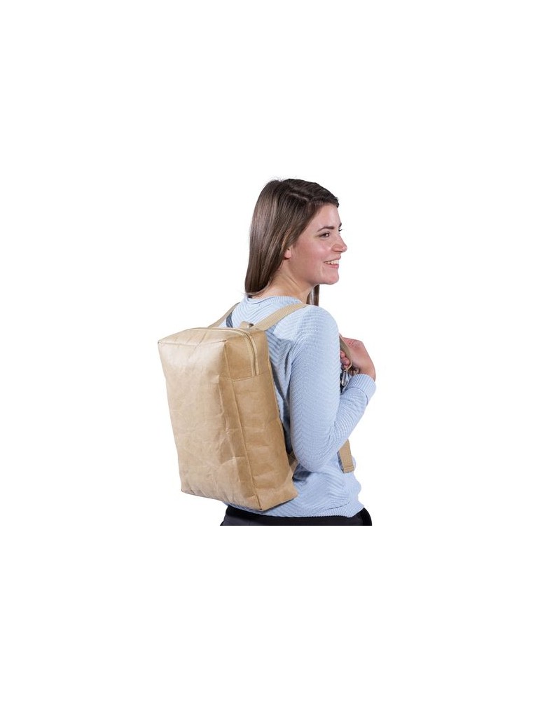 Sac à dos en papier laminé  et personnalisé