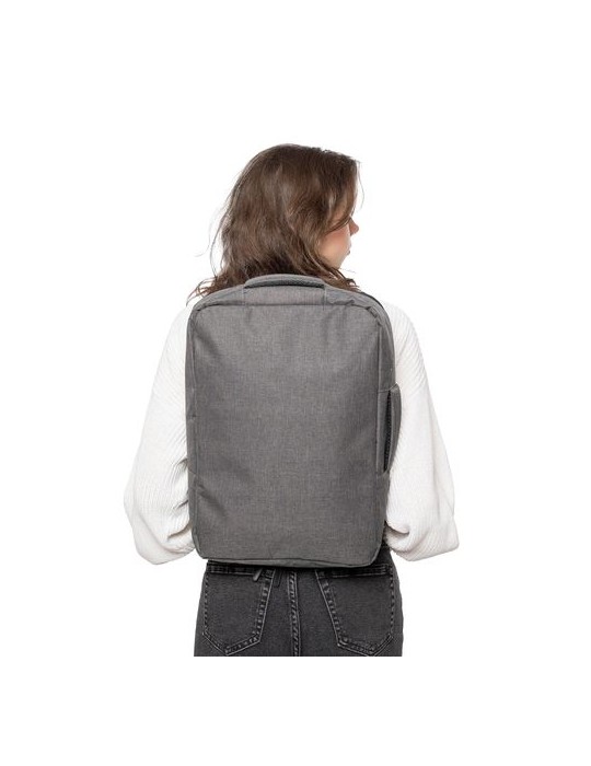 Sac à dos porte-ordinateur en rPET 300D Eulalia