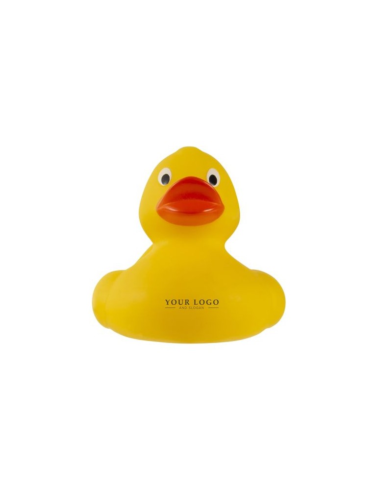 Canard ludique en PVC en objet publicitaire Mirta