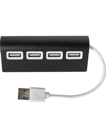 Hub Aluminium 4 Ports USB Personnalisé - Accessoire High Tech