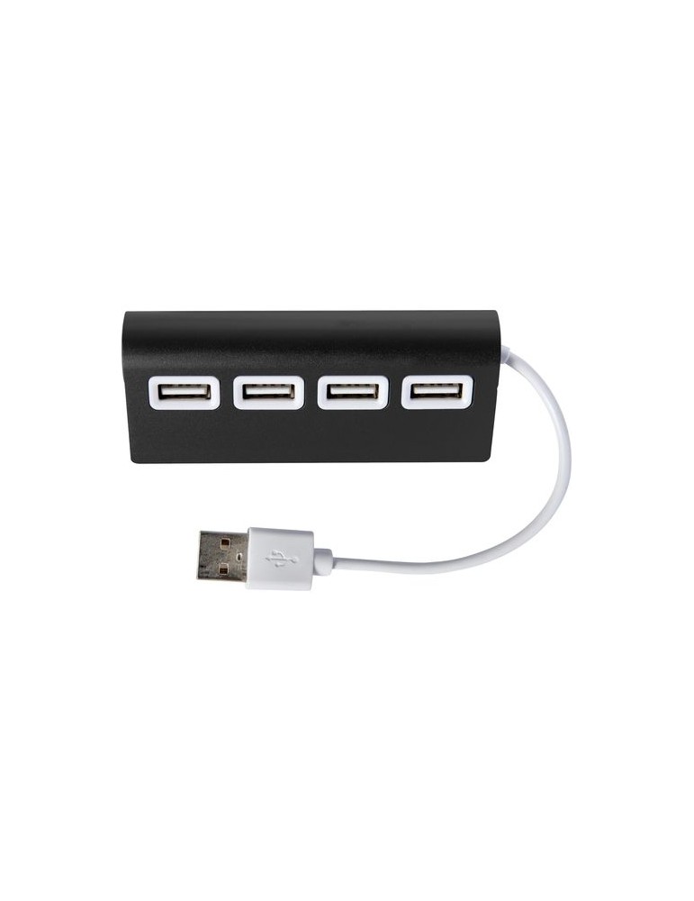 Hub Aluminium 4 Ports USB Personnalisé - Accessoire High Tech