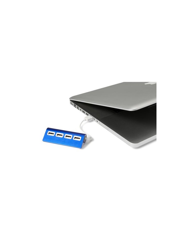 Hub Aluminium 4 Ports USB Personnalisé - Accessoire High Tech