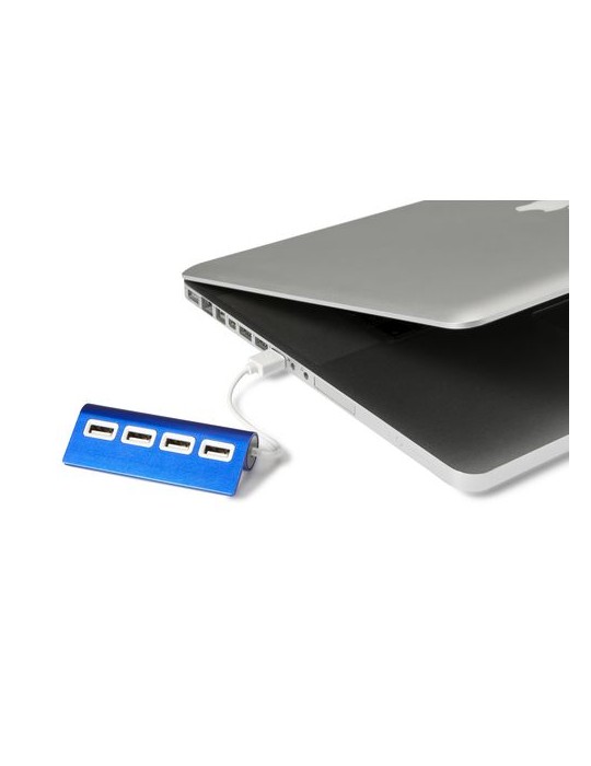Hub Aluminium 4 Ports USB Personnalisé - Accessoire High Tech