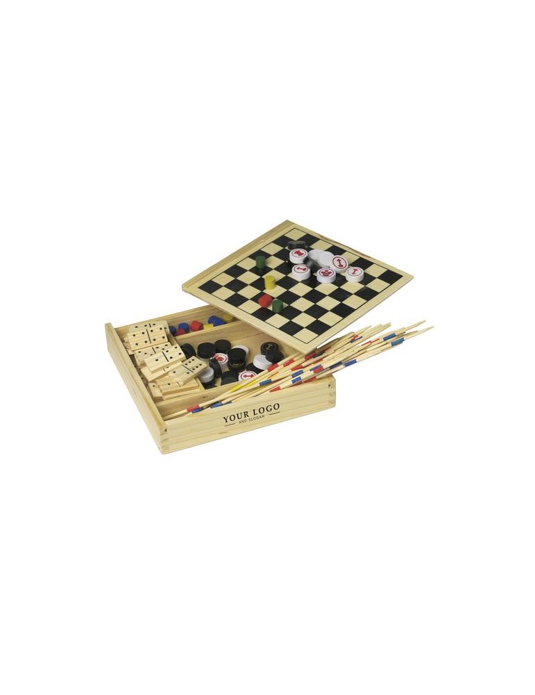 Coffret personnalisable jeux 5 jeux Cherie