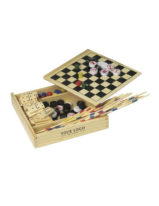 Coffret personnalisable jeux 5 jeux Cherie