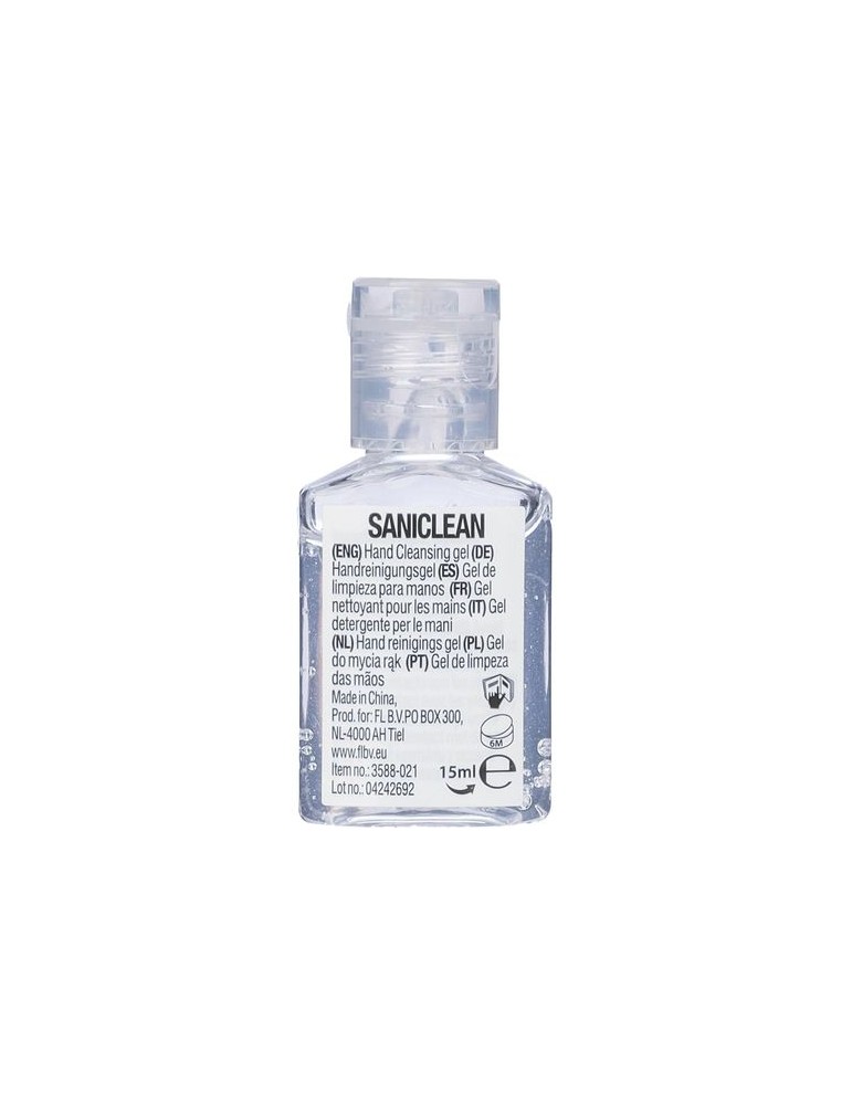 Gel antibactérien publicitaire