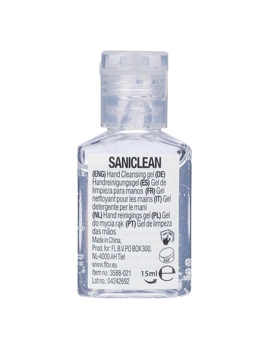 Gel antibactérien publicitaire