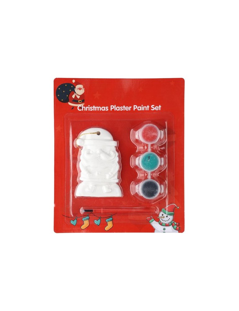 Coffret de peinture ‘Père Noël’ en PS Zina