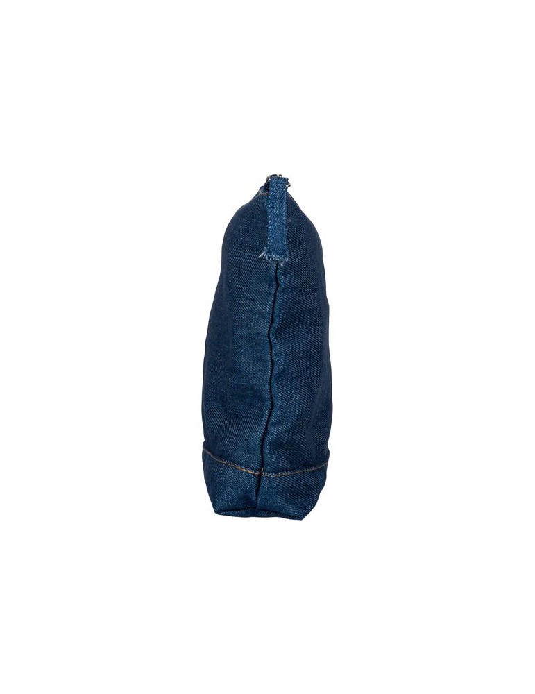 Trousse de maquillage en denim recyclé Orin