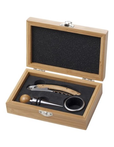 Set à Vin en Bambou Personnalisé pour Entreprises - Leonie 2