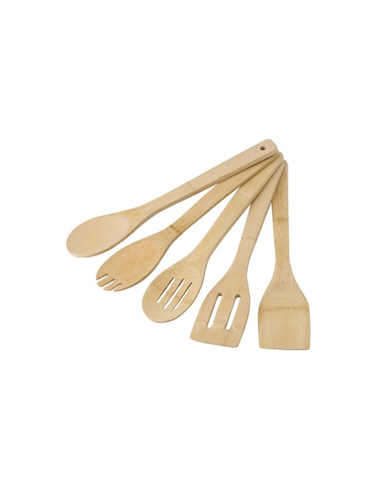 Spatules en Bambou Personnalisées - Ustensiles pas cher