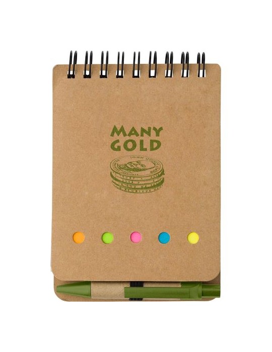 Carnet à Spirale Personnalisé en Carton Rodrigo - Cadeau