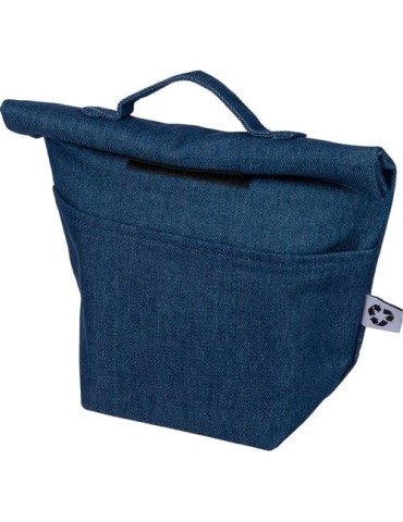 Sac isotherme roll-top en denim recyclé Mira 2