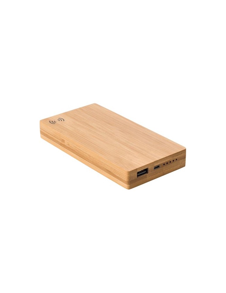 Power bank en bambou 6 000mAh - Walter