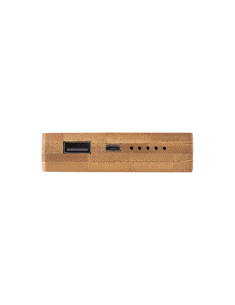 Power bank en bambou 6 000mAh - Walter