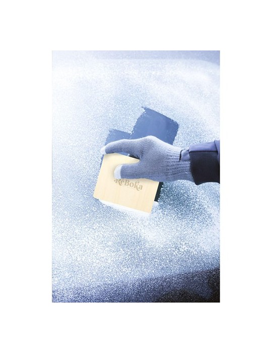 Wood Ice Scraper