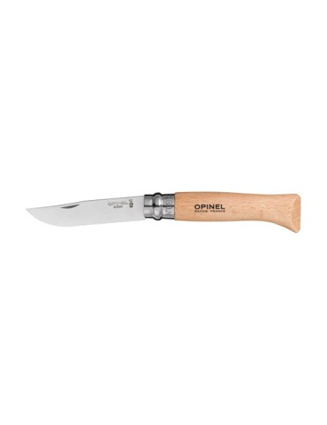 Opinel Inox No 08 couteau de poche en étui à couteau 2